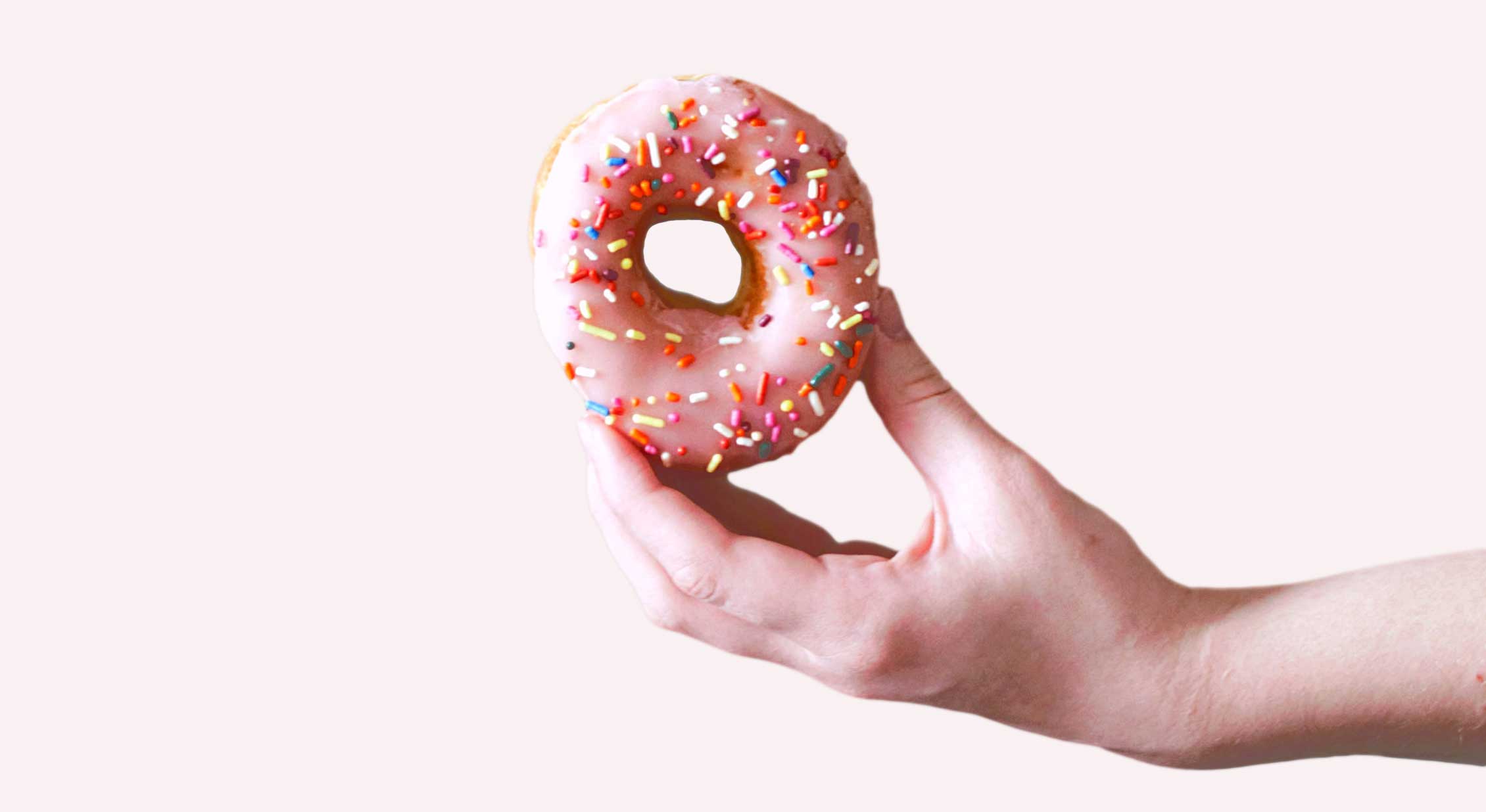 Pink Glazed Donut Pink Glazed Donut